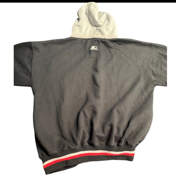 Vintage 90s UNLV NCAA Embroidered Starter Double Hood Pockets Sweatshirt Size L - Picture 10 of 11